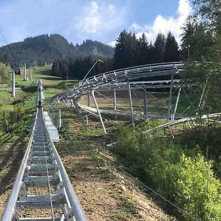 Exklusives Apartment Mit Schwimmbad Im Allgaeu Oy-Mittelberg Bagian luar foto