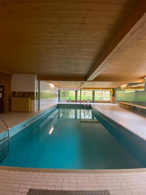 Exklusives Apartment Mit Schwimmbad Im Allgaeu Oy-Mittelberg Bagian luar foto